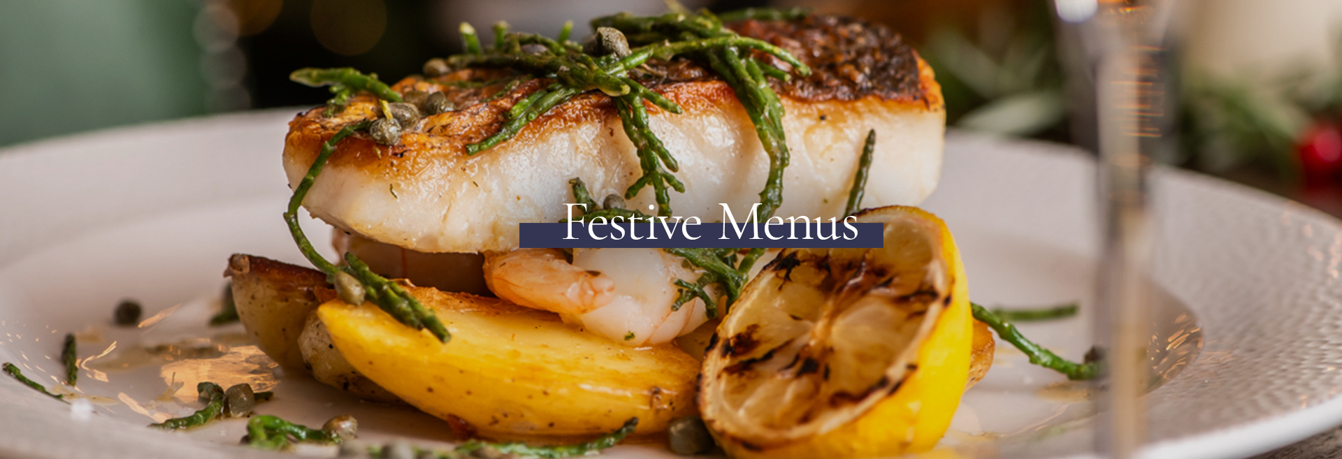 Festive Christmas Menu at The Prince Regent 