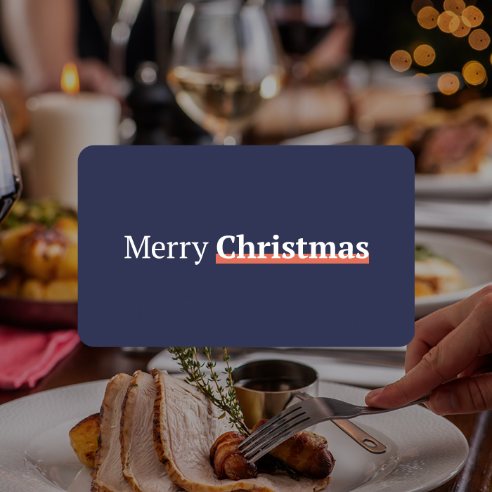 Merry Christmas The Prince Regent Gift Card