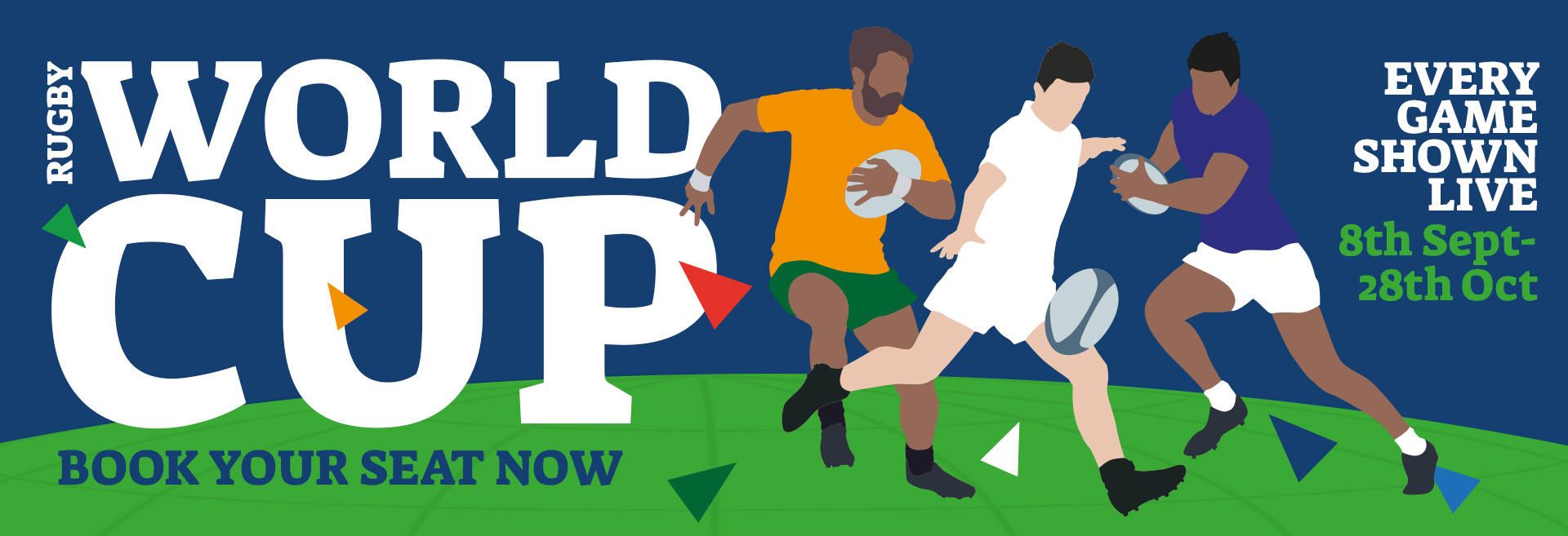 Watch the Rugby World Cup at The Prince Regent