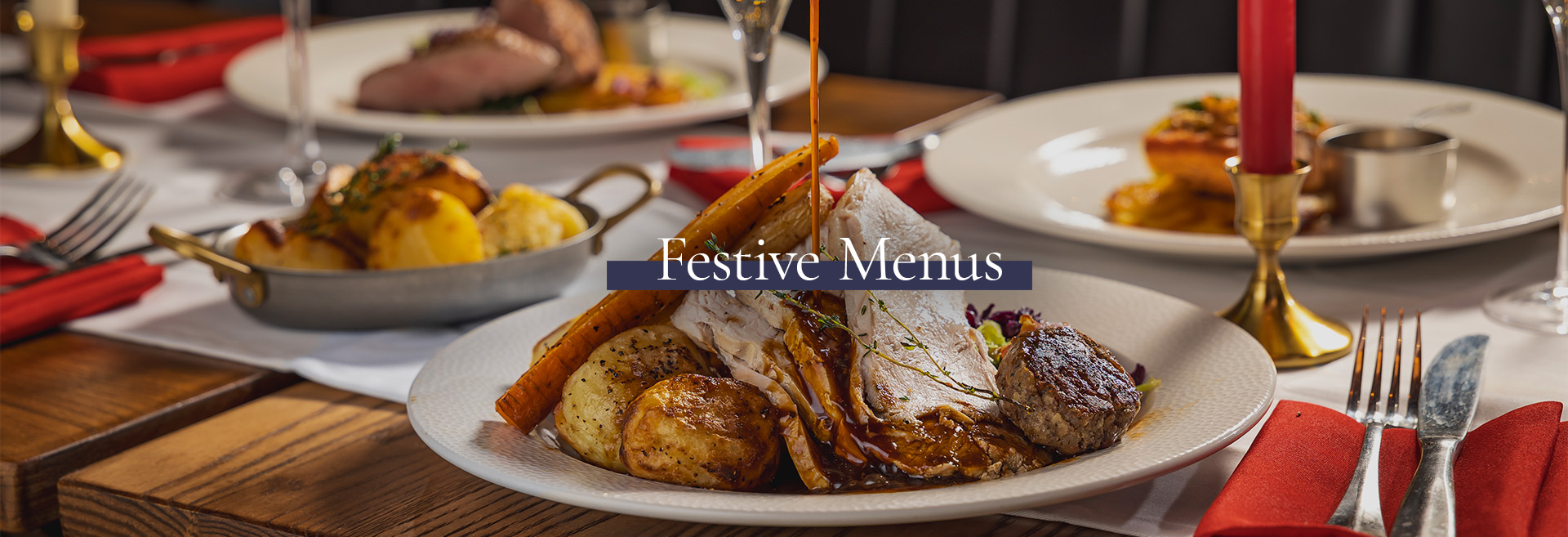 Festive Christmas Menu at The Prince Regent 