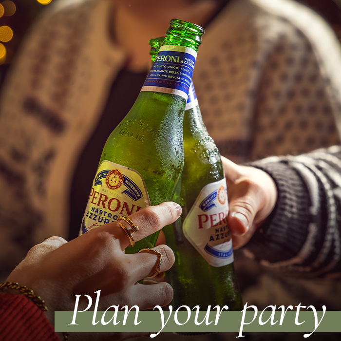 Make a group booking. Christmas at The Prince Regent in London